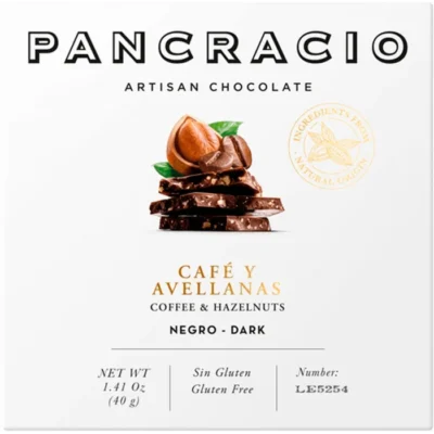 Chocolate Negro con Café y Avellanas | Pancracio
