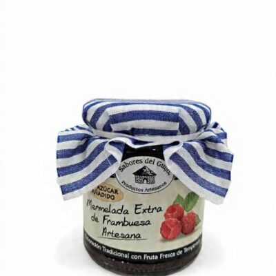 Mermelada de Frambuesa sin azúcar | Sabores el Guijo