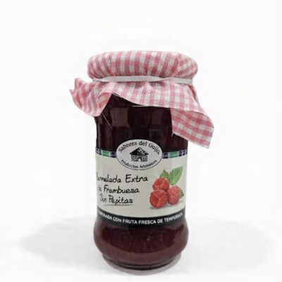 Mermelada Frambuesa sin Pepitas | Sabores el Guijo