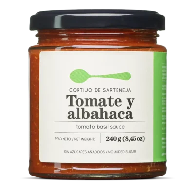 Salsa Casera de Tomate y Albahaca | Cortijo de Sarteneja