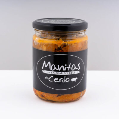 Manitas de Cerdo con Salsa de Boletus | Micopal