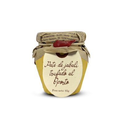 Paté de Jabalí Trufado al Oporto | Conservas La Cuna