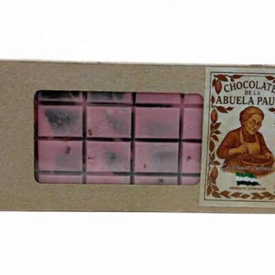 Tableta de Chocolate con Cereza | Chocolates de la Abuela Paula