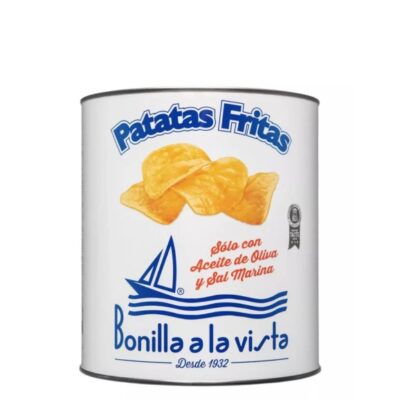 Patatas fritas Lata de 275gr | Bonilla a la Vista
