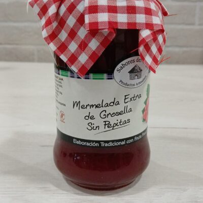 Mermelada Grosella sin Pepitas | Sabores el Guijo