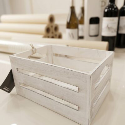 Cesta madera Vintage | La Baronesa