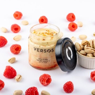 Helado de Pistacho con Frambuesa | Versos